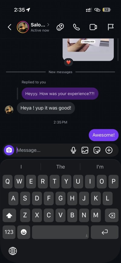 Customer review