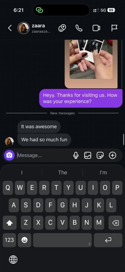 Customer review