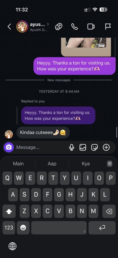 Customer review